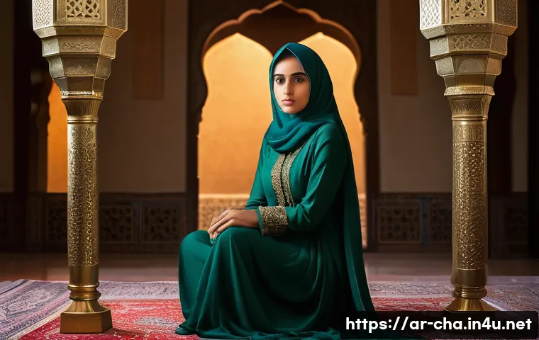 웹소설 주인공 캐릭터 개발 - **Prompt:** A captivating portrait of a thoughtful young Arab woman, approximately 28 years old, wit...