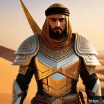 Home 18 모바일 게임 캐릭터 순위 - A dynamic mobile game character portrait featuring a balanced warrior named "Rex" with medium speed ...